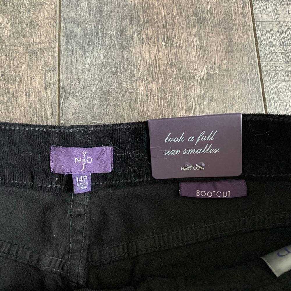 NYDJ Black Bootcut Corduroy Pants - Picture 6 of 8